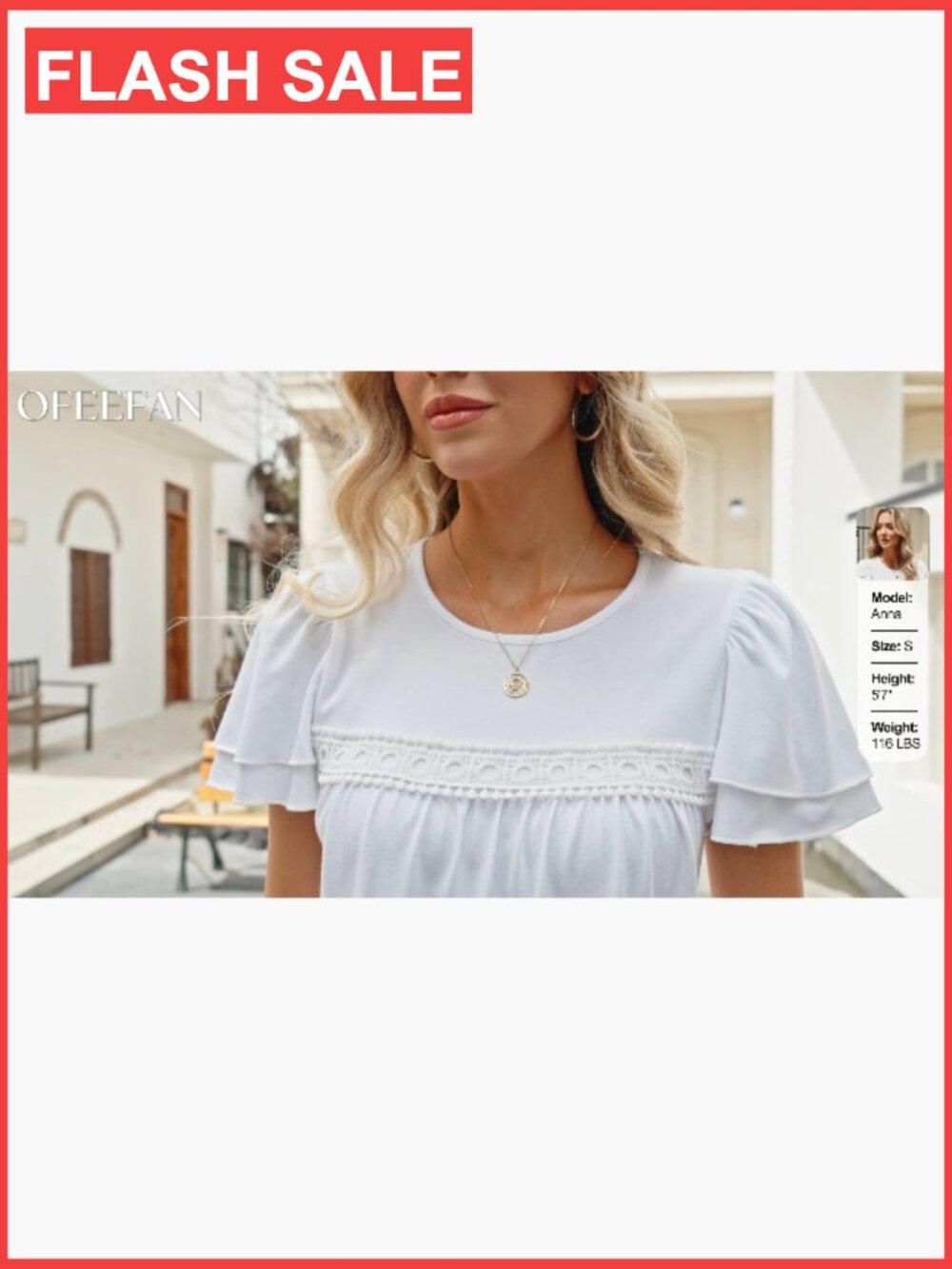 Dressy Casual Peplum Babydoll Top Ruffle Short Sleeve Blouse Tunic - Picture 7 of 7